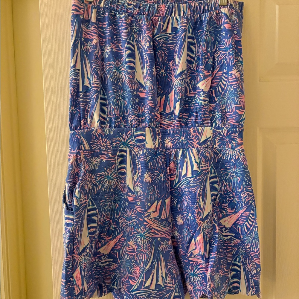 Lilly Pulitzer Jace Strapless Romper Size Medium